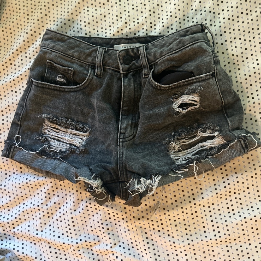 pacsun jean shorts